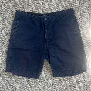J. Crew Men's 9” Gramercy Shorts, Navy Blue
